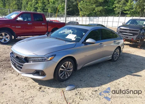 2021 Honda Accord Hybrid Ex z USA, uszkodzony, nr VIN 1HGCV3F46MA012309